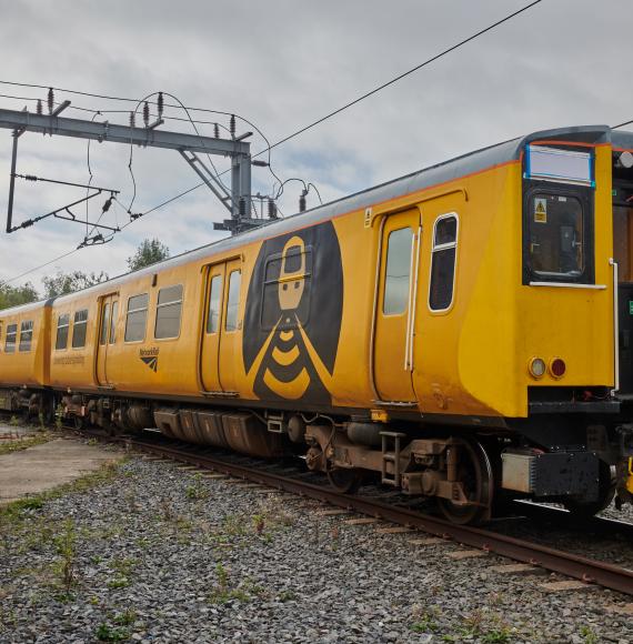 Network Rail class 313 test train