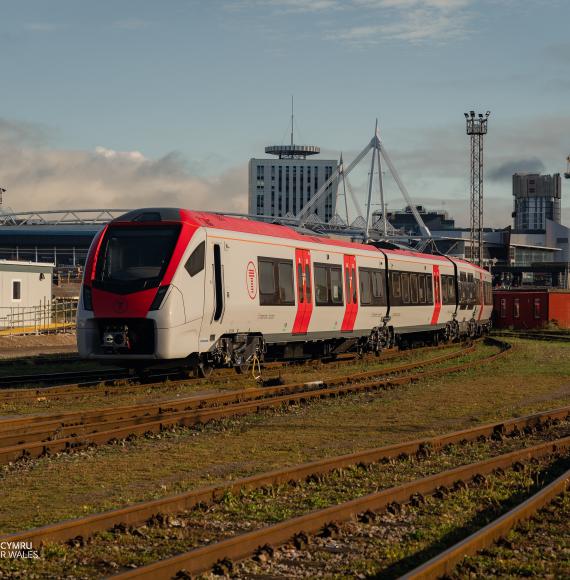 New Transport for Wales train