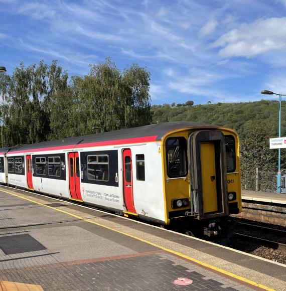 Transport for Wales train