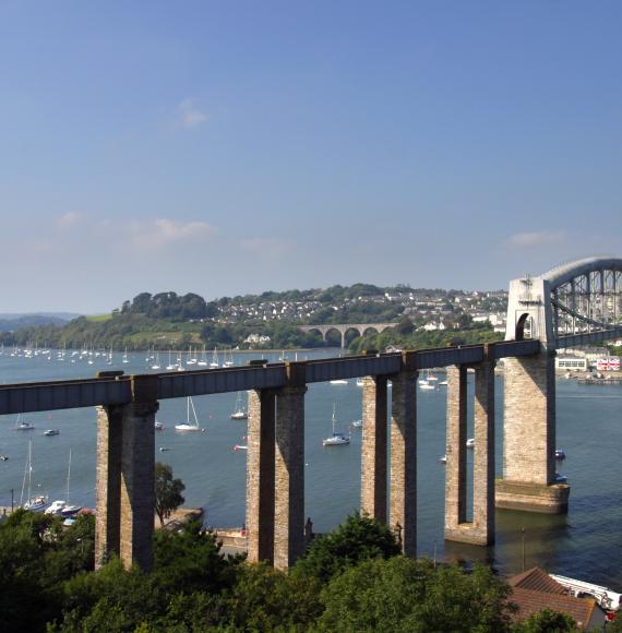 Railway bridge in Cornwall