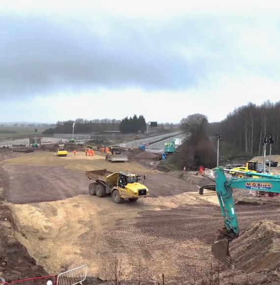 Marston Box bridge preparation work