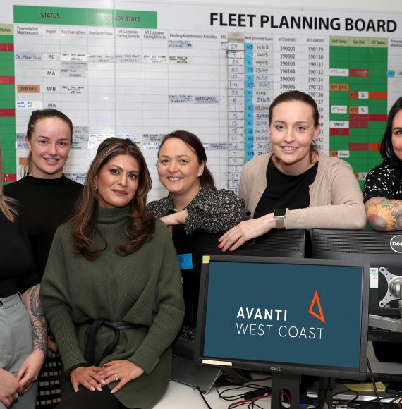 Avanti West Coast control team