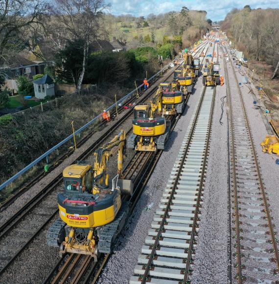 Work taking place on Brighton Main Line