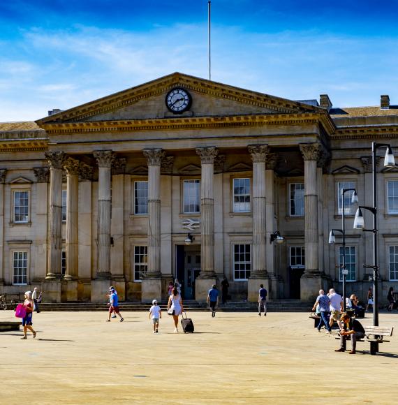 Huddersfield station