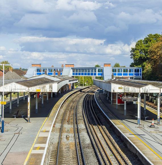 New Forest railway line