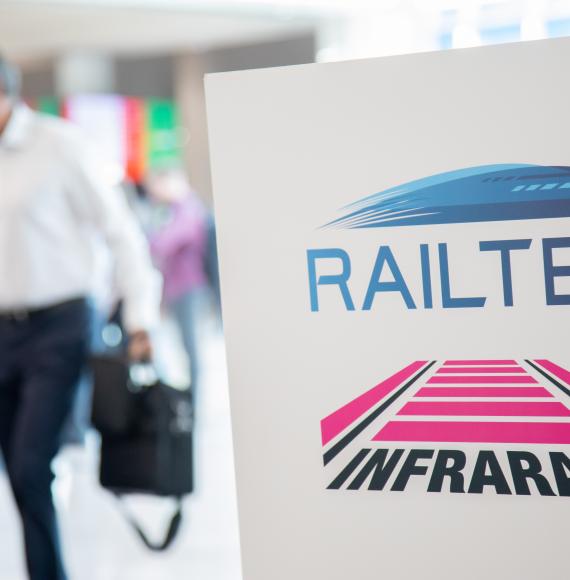 Railtex Exhibition graphic
