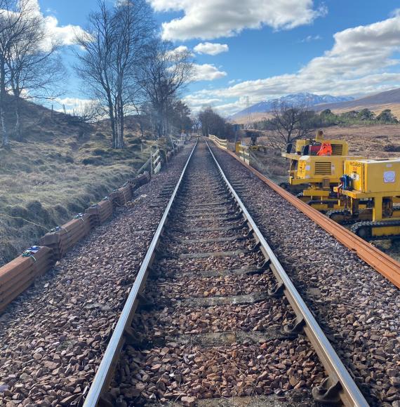 Work on West Highland Line