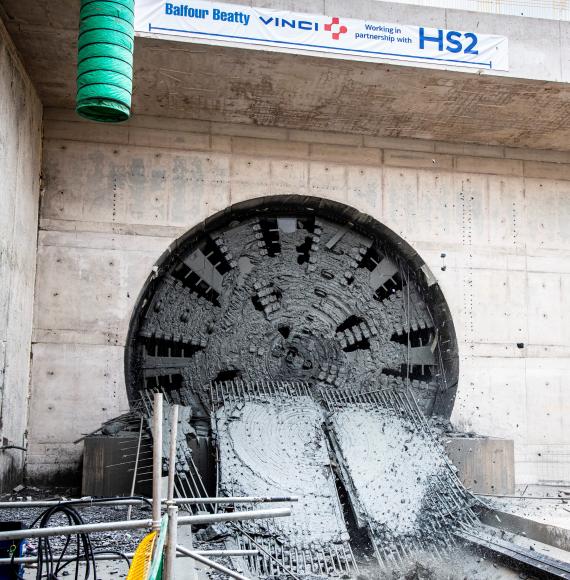 Dorothy the TBM, via HS2 