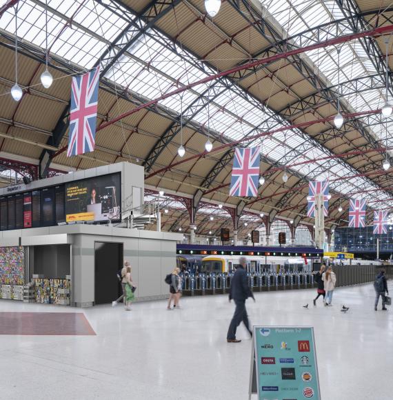 London Victoria Platform 7, via Network Rail 