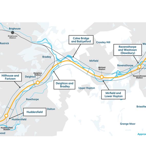 Route between Huddersfield and Westtown (Dewsbury) set to be upgraded, via Network Rail 