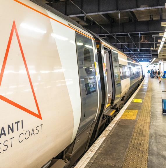 Avanti West Coast rolling stock, via Istock 