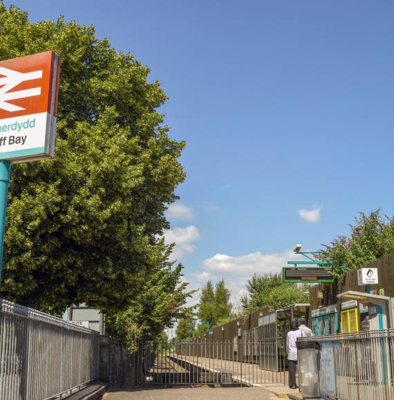 Cardiff Bay station, via Istock 