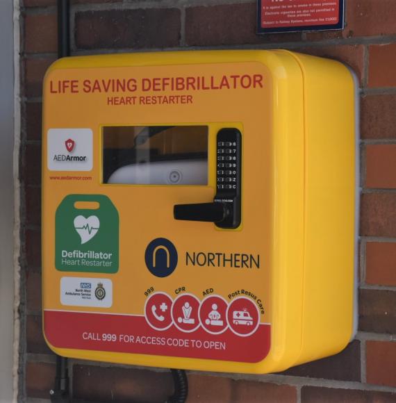 Defibrillator, via Northern 