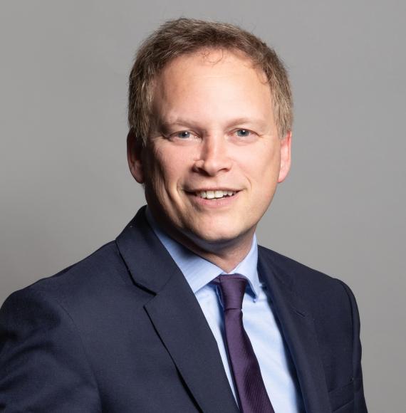 Transport Secretary Grant Shapps 