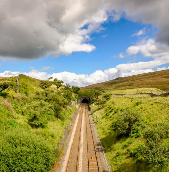 Stone bridge in the heart of the Yorkshire Dales, via Istock 