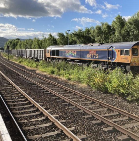 Welsh rail freight haulage, via Network Rail 