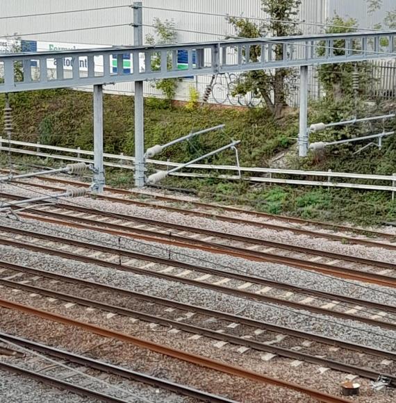 Repairs planned for Stevenage after overhead wire damage, via Network Rail 