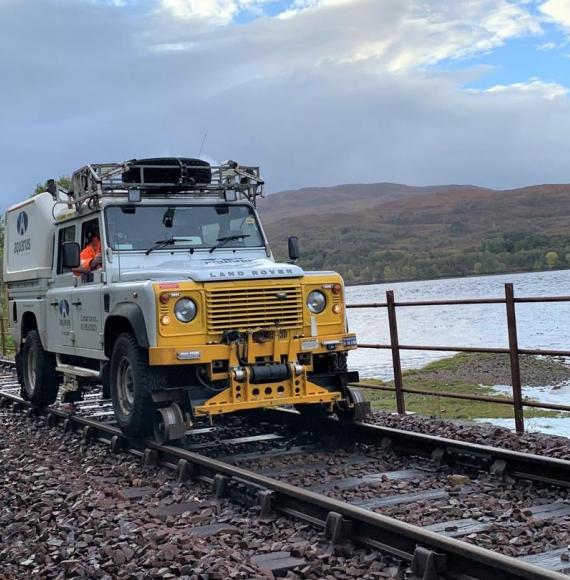 Aquarius Rail Sand Rover in action, via Istock 