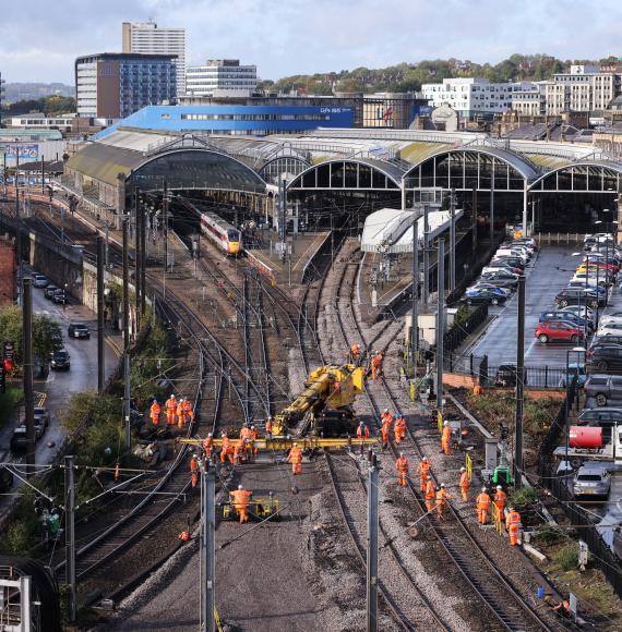 Newcastle track upgrade