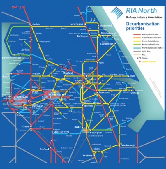 Green rail map, via RIA North