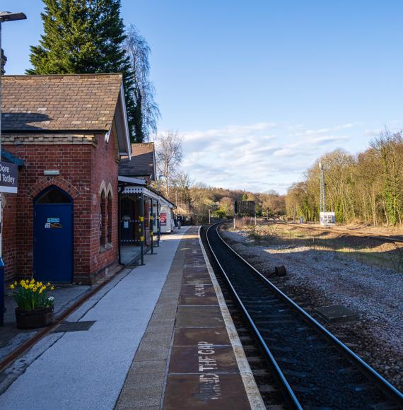 Dore towards Sheffield, via Network Rail 