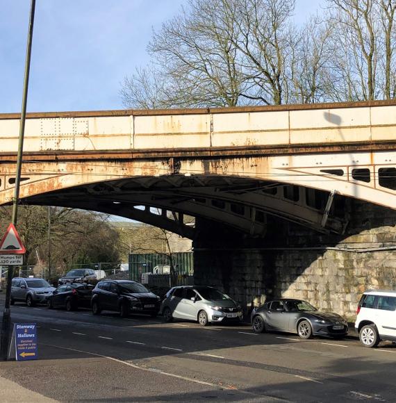 Buxton Road bridge, via Network Rail 