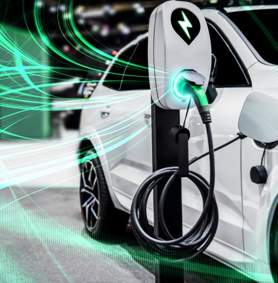 EV charging point, via Istock 