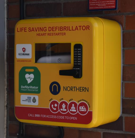 Northern defibrillator, via Northern 