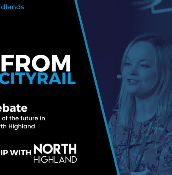 Leaders Debate - Digital Railway Skills of the future in partnership with North Highland 