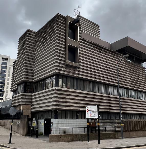 Birmingham New Street power signal box