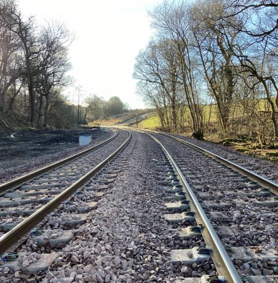 Double track section on levenmouth, via Network Rail 