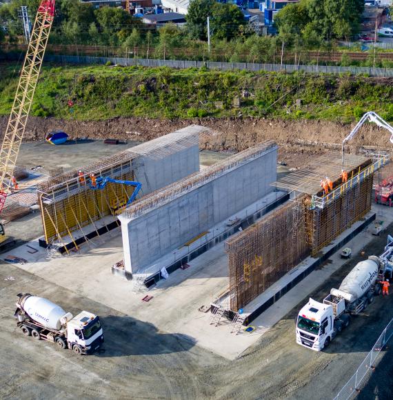 Ravenscraig Bridge move project, via Network Rail 