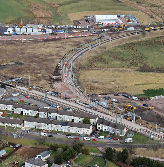 South junction renewal, via Network Rail 