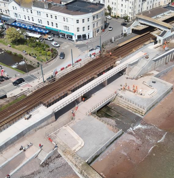 Dawlish Sea Wall opens