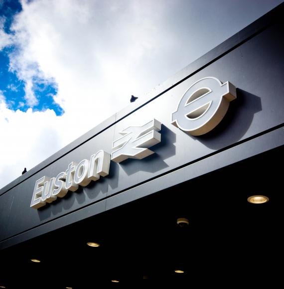 Euston station, via Istock 