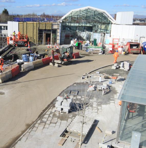 Motherwell station, credit ScotRail 