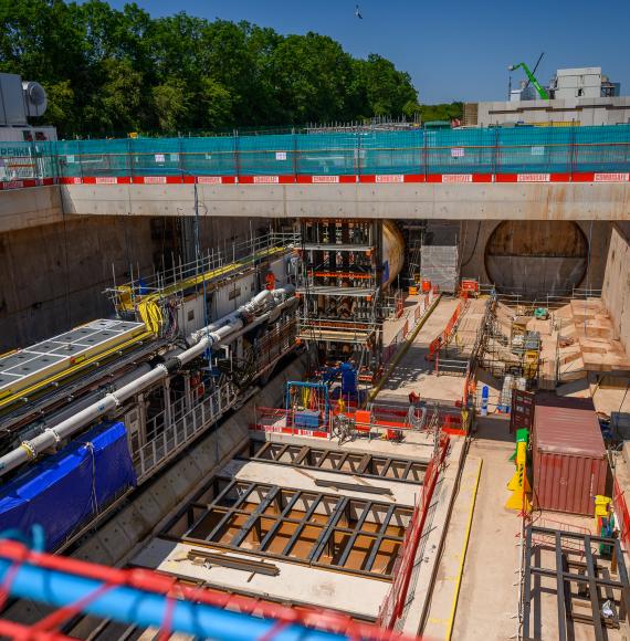 HS2 unveils huge tunnel boring machine ready to dig the fourth twin-bore tunnel of the project