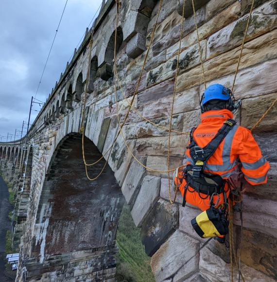 Major repair work completed at Royal Border Bridge
