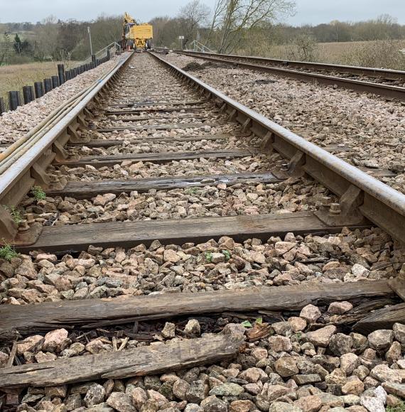 100 year old track to be replaced as part of Ipswich-Lowestoft Line improvements