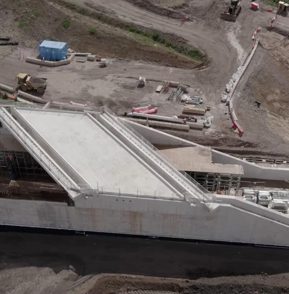 Western portal of HS2’s Copthall tunnel complete as progress continues