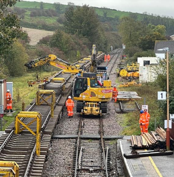 Heart of Wessex line reopens after upgrades