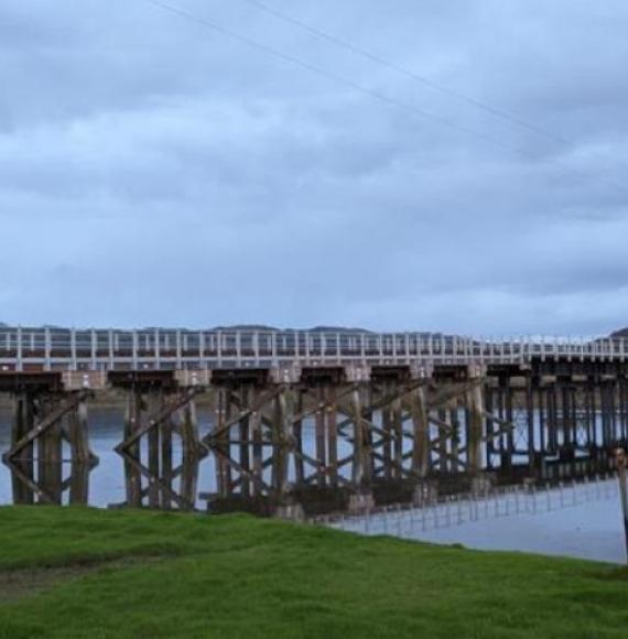 Network Rail Completes Major Refurbishment of Dovey Junction Viaduct Ahead of Schedule