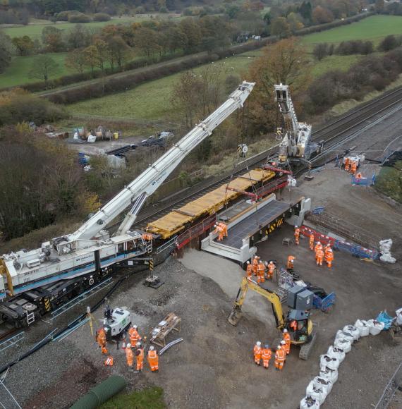 Major work completed on Hope Valley Railway Upgrade