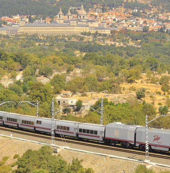 Hympulso Talgo 250 train in Spain