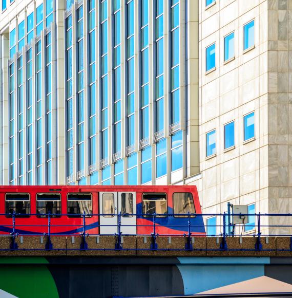 Docklands Light Railway Thamesmead