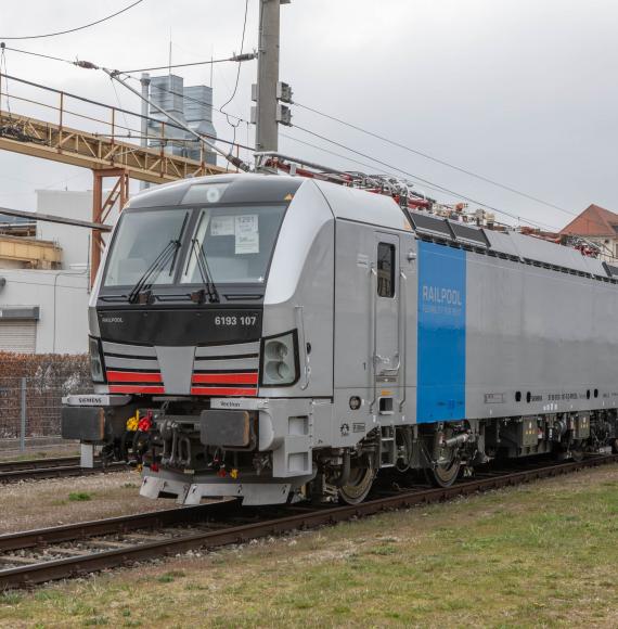 Siemens locomotive