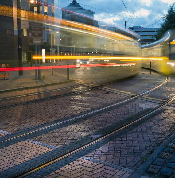 West Yorkshire tram announcement