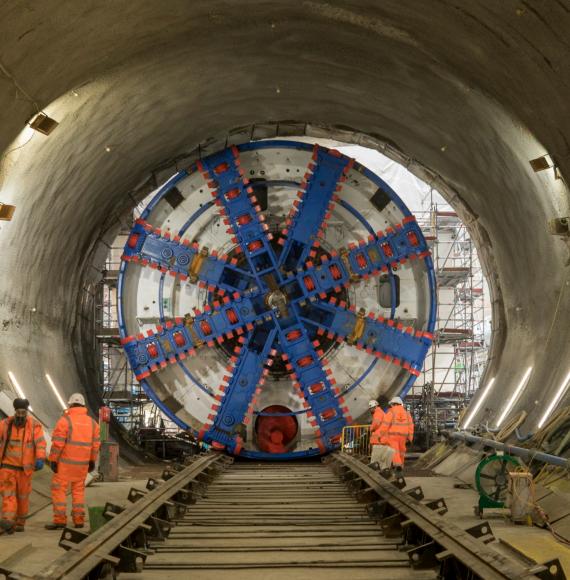 Lady Anne Byron, tunnel boring machine