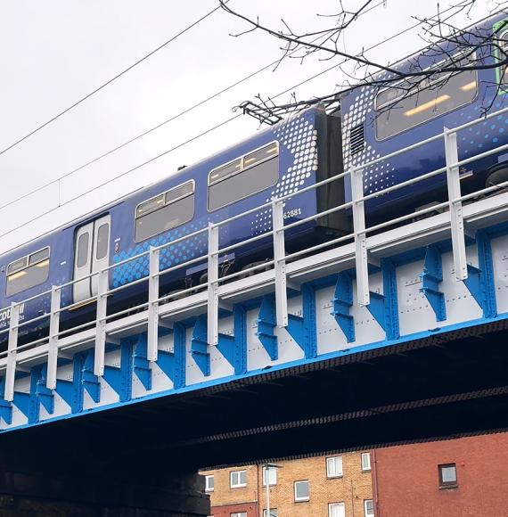 Ferry Road Bridge Yorkhill Glasgow