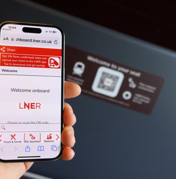 LNER digital platform image